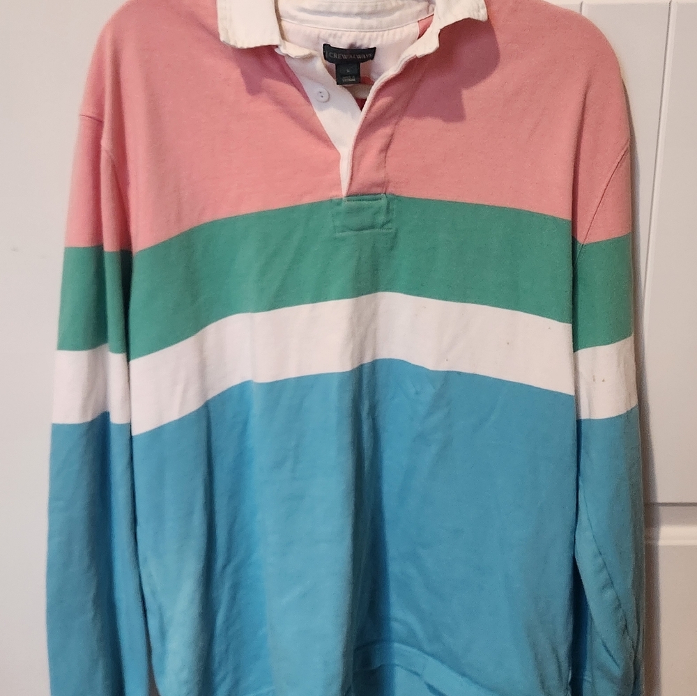 J CREW ALWAYS OLD SCHOOL QUAD TONE LONG SLEEVE